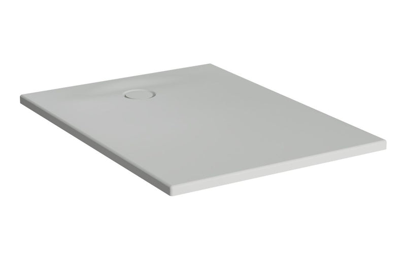 VitrA Leaf 1200mm x 900mm Rectangular Tray - Matt Gray