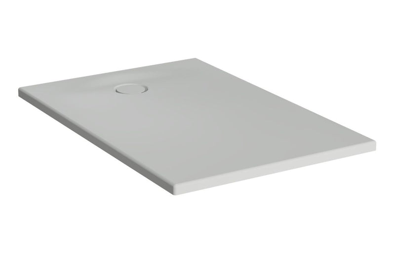 VitrA Leaf 1200mm x 800mm Rectangular Tray - Matt Gray