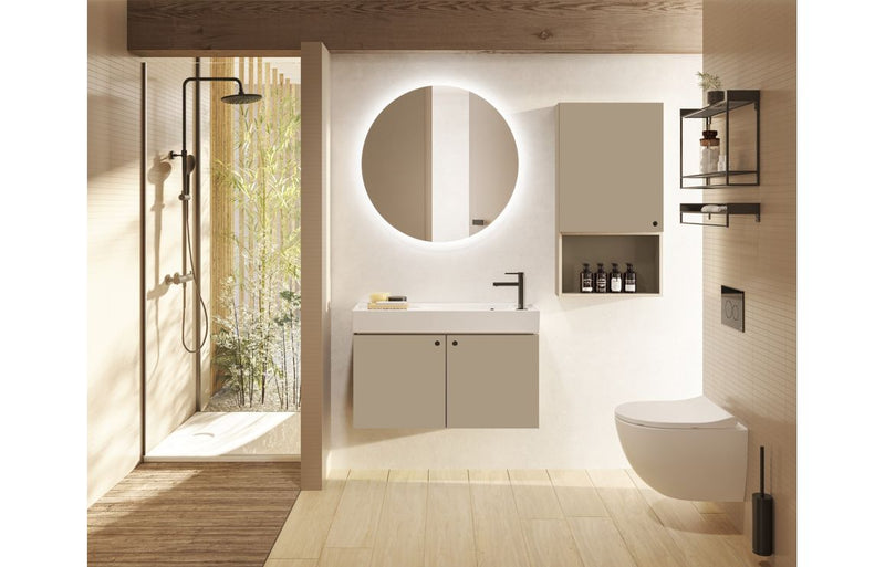 VitrA Leaf 800mm x 800mm Square Tray - Matt White