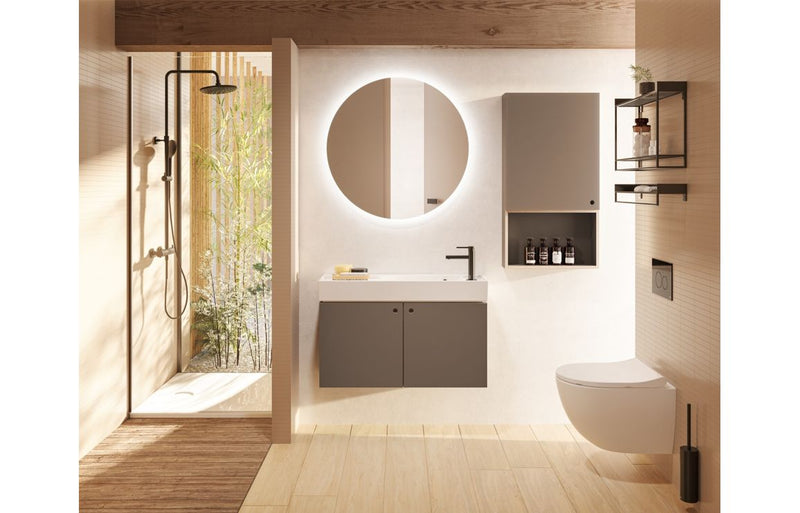 VitrA Leaf 800mm x 800mm Square Tray - Matt White