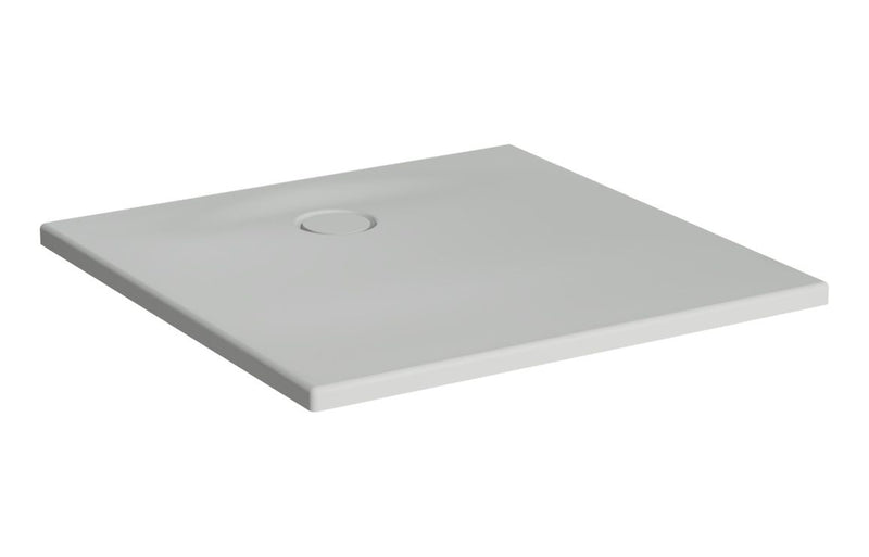 VitrA Leaf 900mm x 900mm Square Tray - Matt Gray