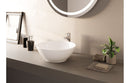 VitrA Options 430x430mm 0TH Basin with Overflow - White