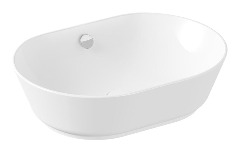 VitrA Geo 545x400mm 0TH Basin with Overflow - White