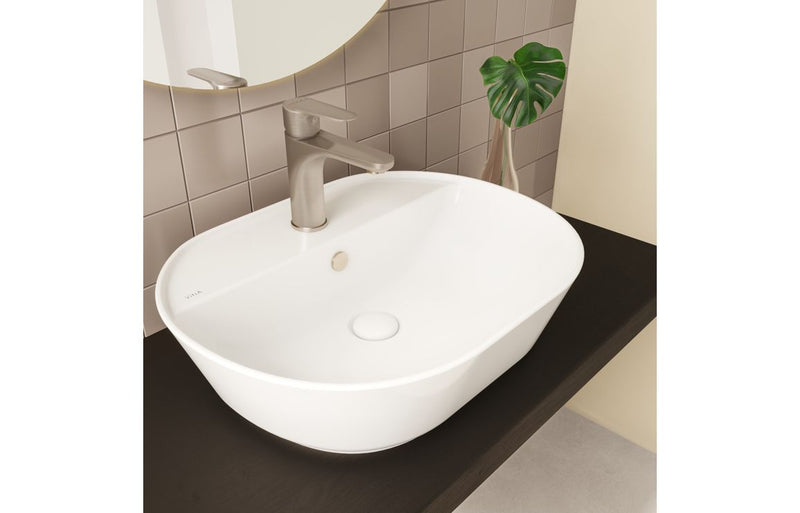 VitrA Geo 545x430mm 1TH Basin with Overflow - White