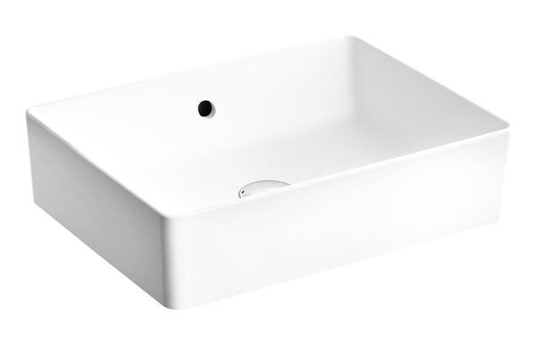 VitrA Nuo 500x380mm 0TH Basin with Overflow - White