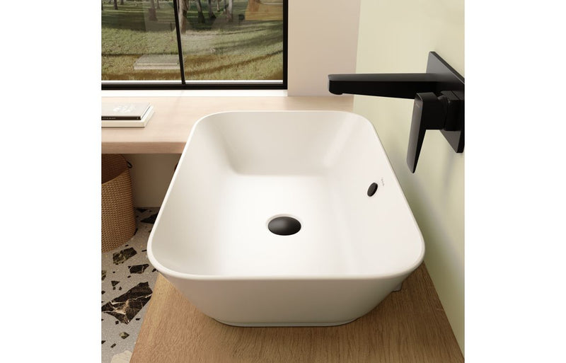 VitrA Geo 600x400mm 0TH Basin (No Overflow) - White