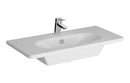 VitrA Zentrum 805x390mm 1TH Vanity Basin with Overflow - White
