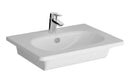 VitrA Zentrum 600x460mm 1TH Vanity Basin with Overflow - White