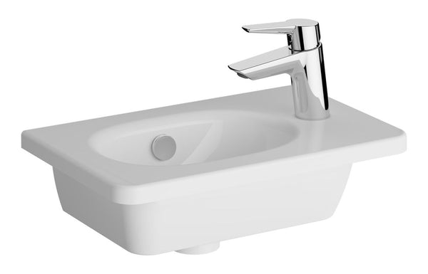 VitrA Zentrum 450x290mm 1TH Vanity Basin with Overflow - White