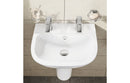 VitrA S20 500x415mm 2TH Basin Only - White