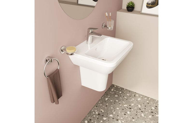 VitrA Integra 445x400mm 1TH Basin with Overflow - White
