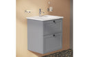 VitrA Integra 605x470mm 1TH Vanity Basin with Overflow - White