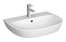 VitrA Zentrum 645x480mm 1TH Basin with Overflow - White