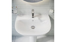 VitrA Zentrum 645x480mm 1TH Basin with Overflow - White