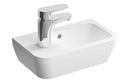 VitrA Integra 370x220mm 1TH Compact Basin (No Overflow) (LH) - White