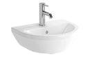 VitrA Integra 450x360mm 1TH Basin with Overflow - White