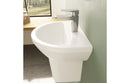 VitrA Integra 450x360mm 1TH Basin with Overflow - White