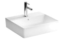 VitrA Nuo 500x440mm 1TH Basin with Overflow - White