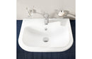VitrA S20 550x445mm 1TH Semi Recessed Basin - White