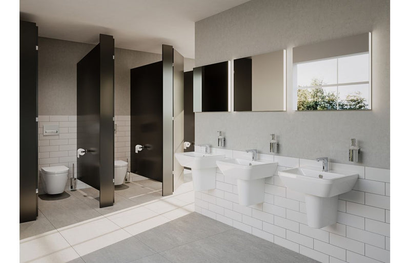 VitrA Integra 500x430mm 1TH Basin with Overflow - White