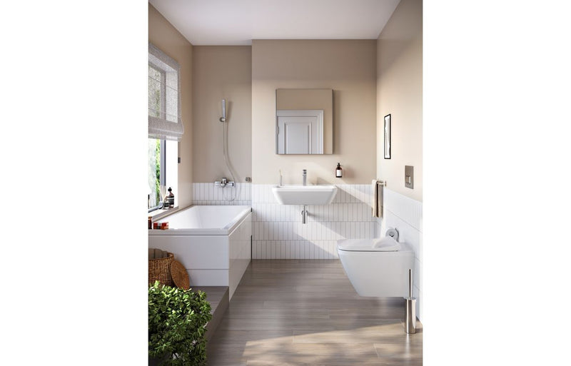 VitrA Integra 650x490mm 1TH Basin with Overflow - White