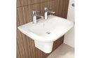VitrA S20 595x455mm 2TH Basin Only - White