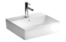 VitrA Nuo 500x440mm 1TH Countertop Basin with Overflow - White