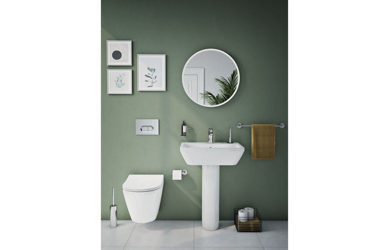 VitrA Integra 600x470mm 1TH Basin with Overflow - White