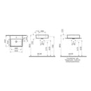 VitrA Nuo 500x440mm 0TH Basin with Overflow - White