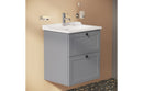 VitrA Integra Classic 610x475mm 1TH Vanity Basin Only - White