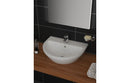VitrA Integra 595x465mm 1TH Basin with Overflow - White