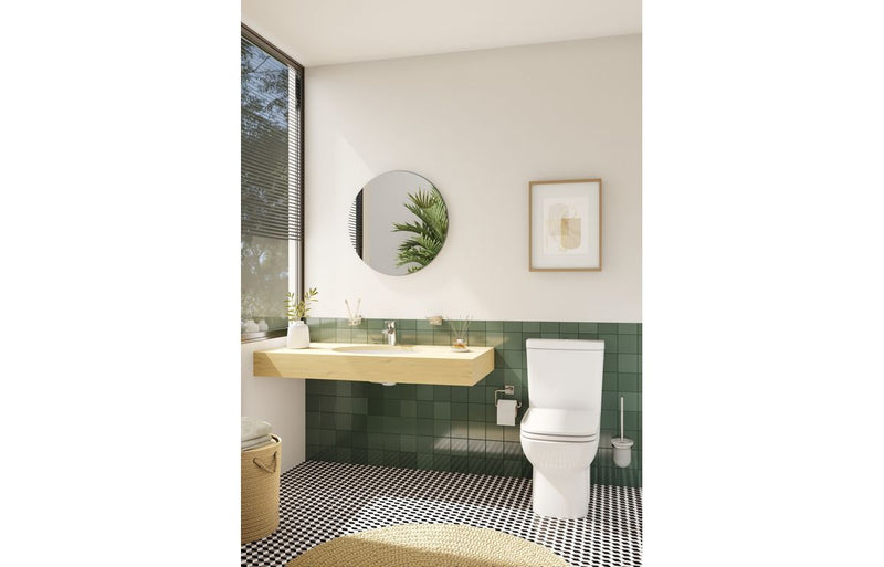 VitrA S20 Rounded Edge Close Coupled Cistern - White