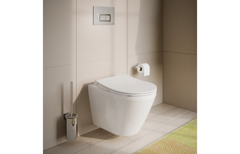 VitrA Integra Wall Hung Bidet - White