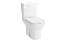 VitrA S20 Open Back Close Coupled Pan Only - White