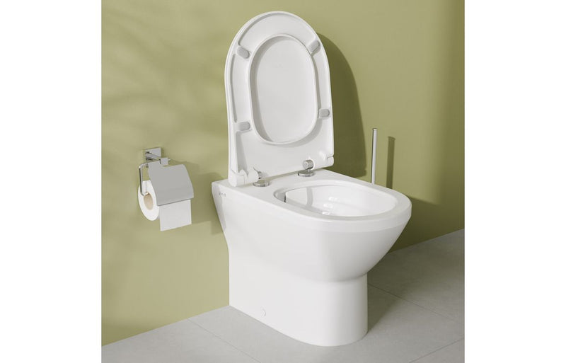 VitrA Integra Rimless Back to Wall Pan Only - White