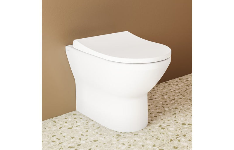 VitrA Integra Rimless Back to Wall Pan Only - White