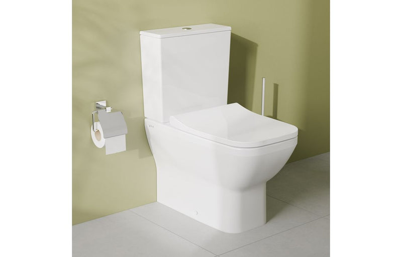VitrA Integra Square Rimless Fully Shrouded Close Coupled Pan Only - White