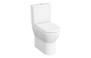 VitrA Integra Rimless Comfort Height Fully Shrouded Close Coupled Pan Only - White