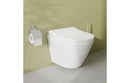 VitrA Integra Rimless Short Projection Wall Hung Pan Only - White