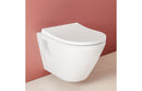 VitrA Integra Rimless Wall Hung Pan Only - White