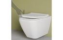 VitrA Integra Square Rimless Wall Hung Pan Only - White