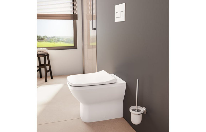 VitrA Integra Square Rimless Back to Wall Pan Only - White