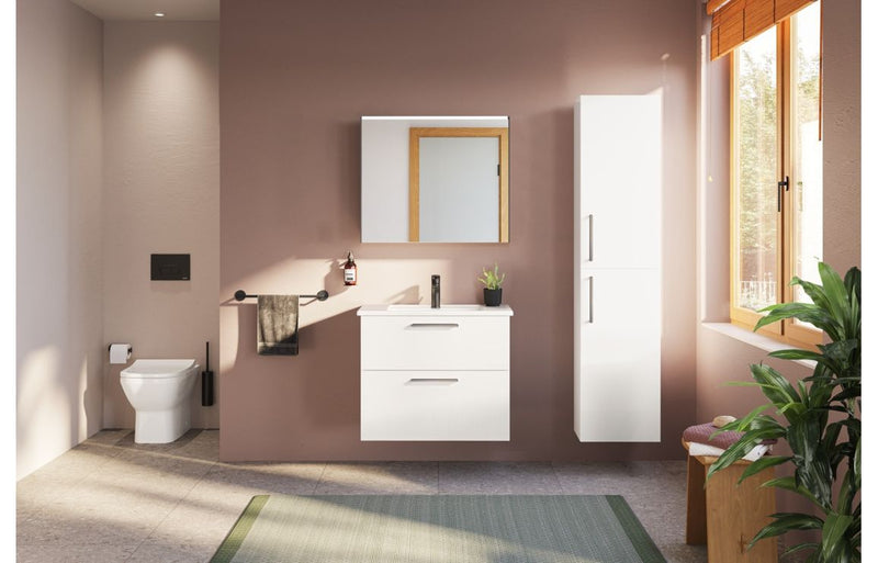 VitrA Integra Square Rimless Back to Wall Pan Only - White