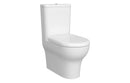 VitrA Zentrum SmoothFlush Fully Shrouded Close Coupled Pan Only - White