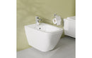 VitrA Integra Square Wall Hung Bidet - White