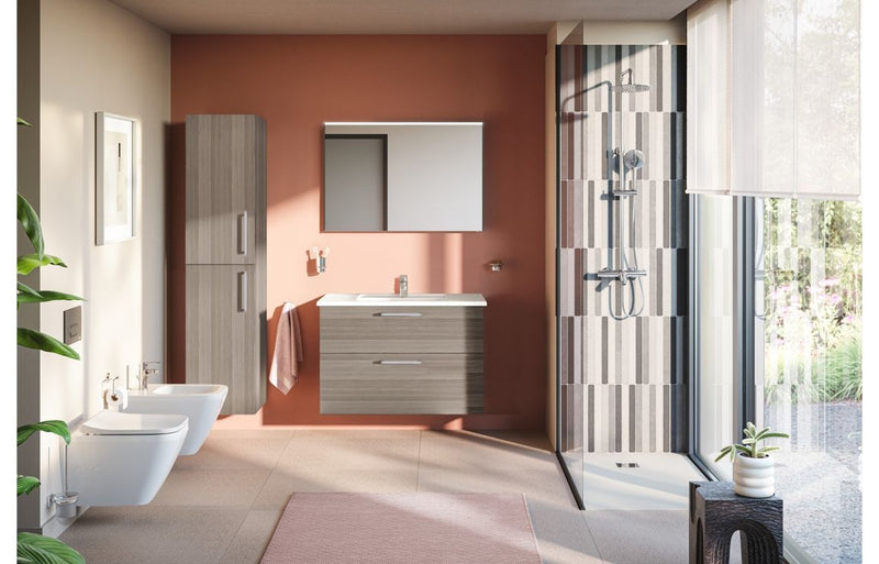 VitrA Integra Square Wall Hung Bidet - White