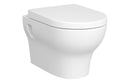 VitrA Zentrum SmoothFlush Wall Hung Pan Only - White