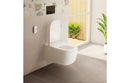 VitrA V-Care Comfort Rimless Shower Toilet - White