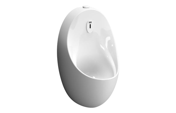 VitrA Urinal with Integrated Flush (Mains) - White