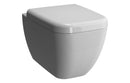 VitrA Integra Square Soft Close Toilet Seat - White